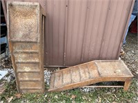 Pair of Metal Ramps