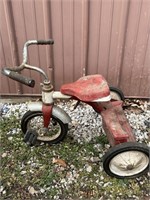 Antique Red Tricycle