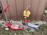 Radio Flyer and Other Toy Kids Scooters