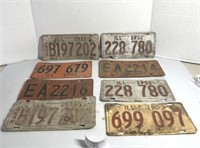 Vintage License Plates