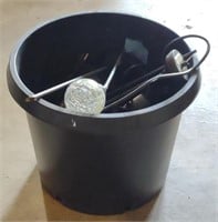 Tub of ECO-185 Submersible Pumps & Garden Stakes