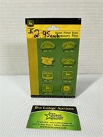 John Deere Logo Pin Set