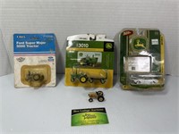 John Deere and Ford Ertl and Johnny Lighting