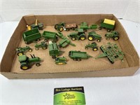 Group of Mini John Deere Implements