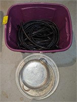 Metal Trays And Hose Pieces