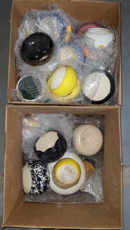 Assorted Ceramic Planters (bidding 1xqty)