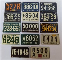 Vtg 1953 License Plate Tag's (4"×2")