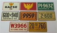 1953 License Plate Tag's (4"×2.5")