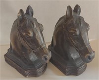 SyrpcoWood Horse Head Book Ends