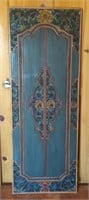 Hand Painted Carved Wooden Docor Wall Hanging Art