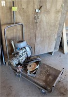 Metal Utility Cart, 36x18x52in
*motor and