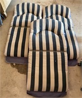 Patio Chair Cushions, 44x20in 
(Bidding 1x qty)