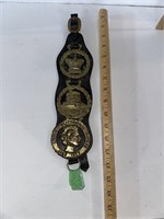 Three Vintage Horse Brass Medallions on Black