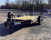 2012 APPALACHIAN 19' X 83" T/A EQUIPMENT TRAILER W