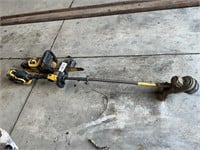 Dwalt Electric Trimmer & Chain Saw