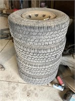 4 -  LT 265 -75 R 16 Tires