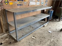 Metal Work Bench/Storage Rack