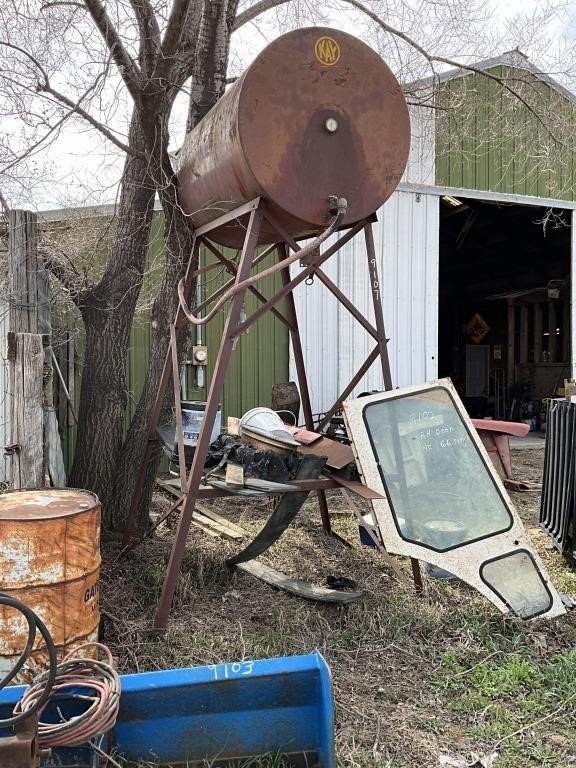 300 Gallon Over Head Fuel Tank