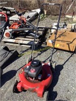 D1. yard machine push mower condition unknown