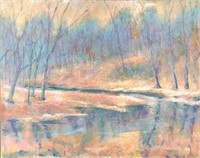 Avon Waters 24x30 Pastel Icy Turns, Whitewater ...