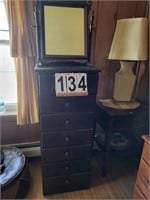 7  Drawer Small Chest of Drawer w/ Mirror