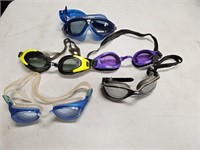 Kids Swim Goggles - Used - 5 Pairs
