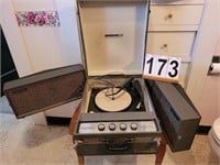 Old Columbia Stereo Phonic Record Player (Turn Tab