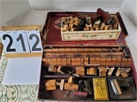 Box of Marking Stamps
