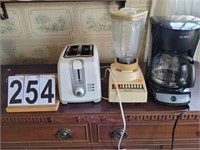 Coffee Pot ~ Blender ~ Toaster