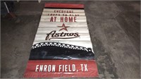 Original Astros & Colt 45s 2002 Enron Field Banner