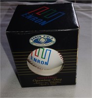 2000 Houston Astros ENRON Field Baseball in Box!