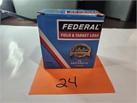 (1) Box Federal F&T load 2 3/4", 1 1/8 oz shot, 7