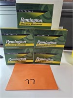 (5) Boxes Remington 12 Gauge 3" 00BK