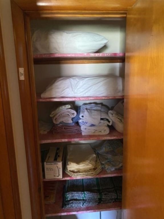 Contents of Linen Closet