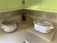 2- Crockpots and Miscellaneous Kitchenware's