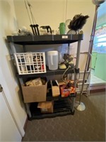 4- Tier Shelf w/ Assorted Houseware's