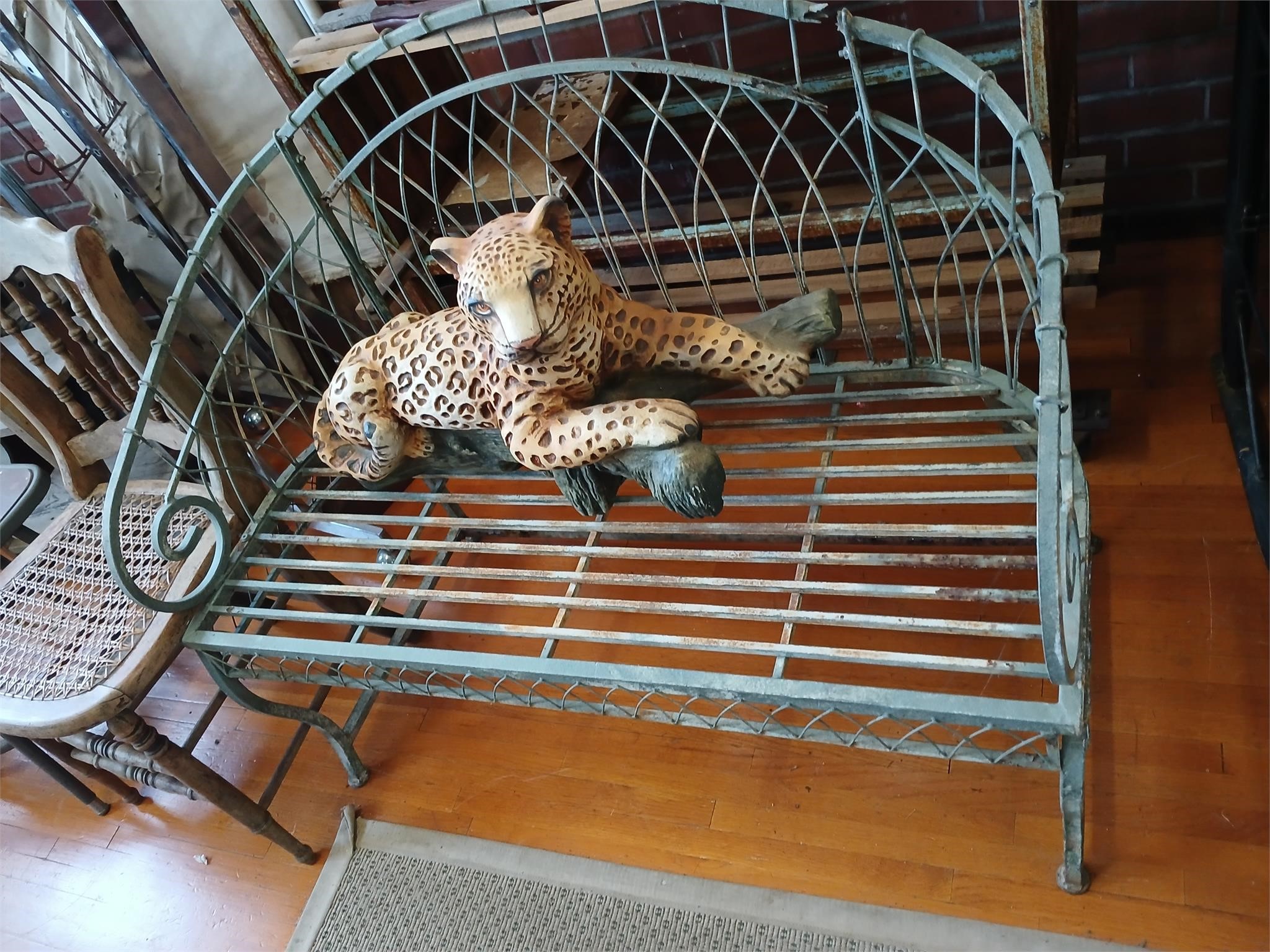 Wrought Iron Love Seat