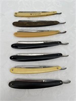 Lot of Vtg. German Straight Razors