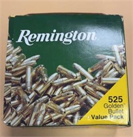 Remington 22 Long Rifle Brass Plated - 525 G