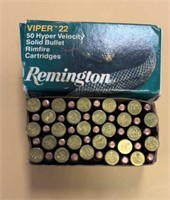 Remington Viper 22 Ammunition -50 Hyper Velocity