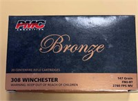 PMC Ammunition- 308 Winchester - 20 Centerfire