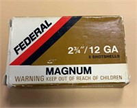Federal Ammunition 2 3/4/ 12GA - 5 Shotshells
