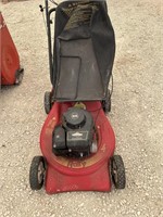 Briggs and Stratton 3.5 HP red push mower