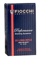 Fiocchi 22FHVCHP Field Dynamics  22 LR 38 gr 1260