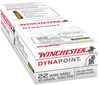 Winchester Ammo USA22M USA Dynapoint 22 WMR 45 gr