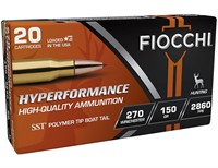 Fiocchi 270HSB Hyperformance Hunting 270 Win 150 g