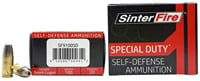SinterFire Inc SF9100SD Special Duty SD  9mm Luger