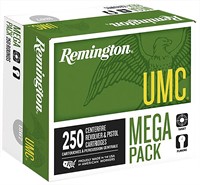 Remington Ammunition 23721 UMC Mega Pack 380 ACP 9