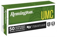 Remington Ammunition 23732 UMC  9mm Luger 147 gr F