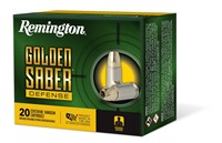 Remington Ammunition 27612 Golden Saber Defense  4